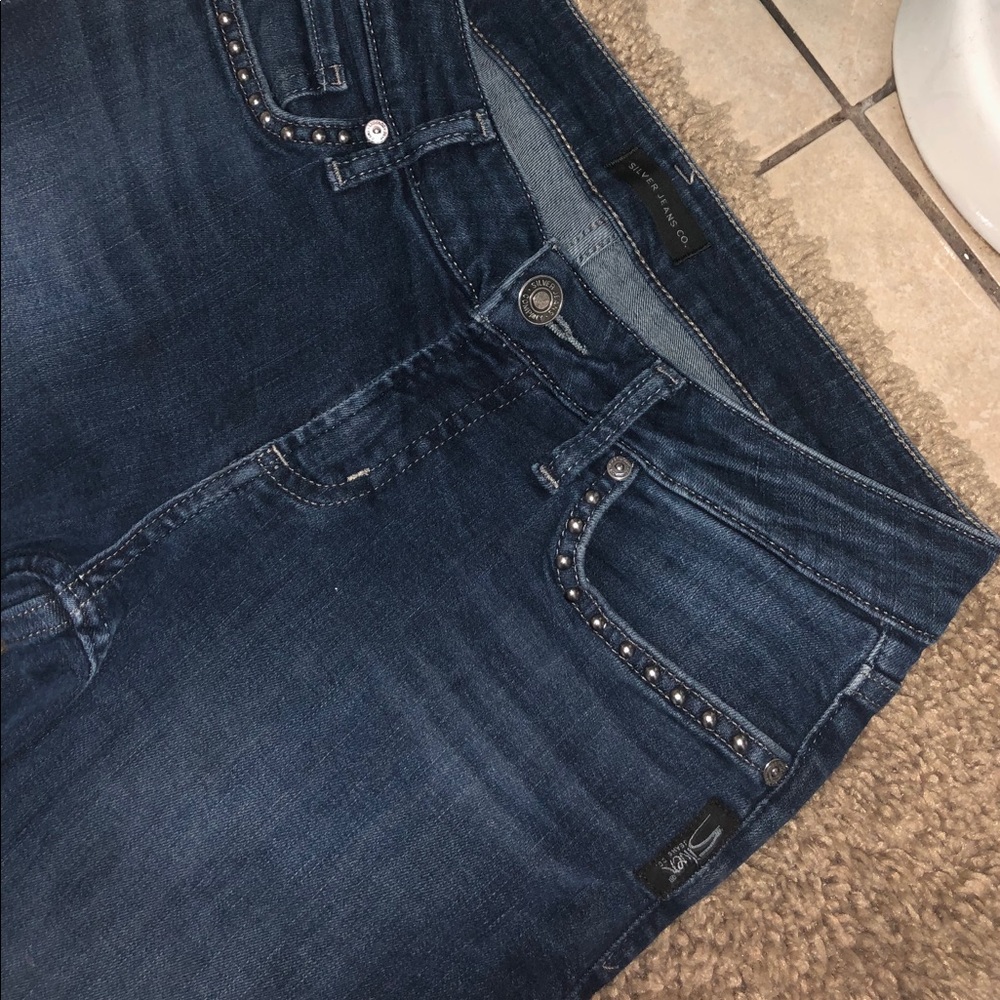 Silver jeans